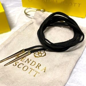 Kendra Scott Pierce Lariat necklace